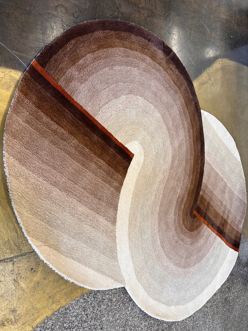 Beluga Tufted Design 62 Brown Multi