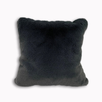Chinchilla Feel Faux Fur Pillow by Rug Factory Plus