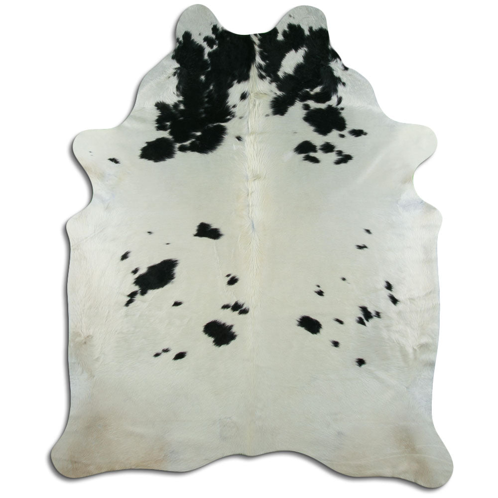 Black and White Real Cowhide