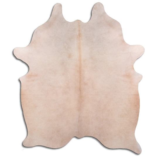 Light Champagne Real Cowhide