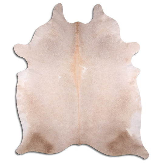 Light Champagne Real Cowhide