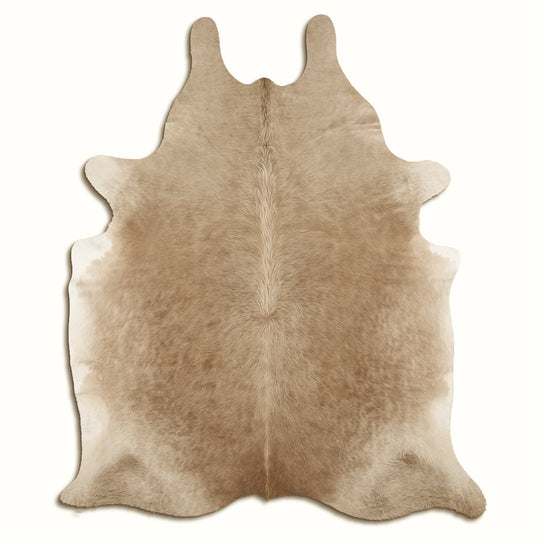 Light Champagne Real Cowhide