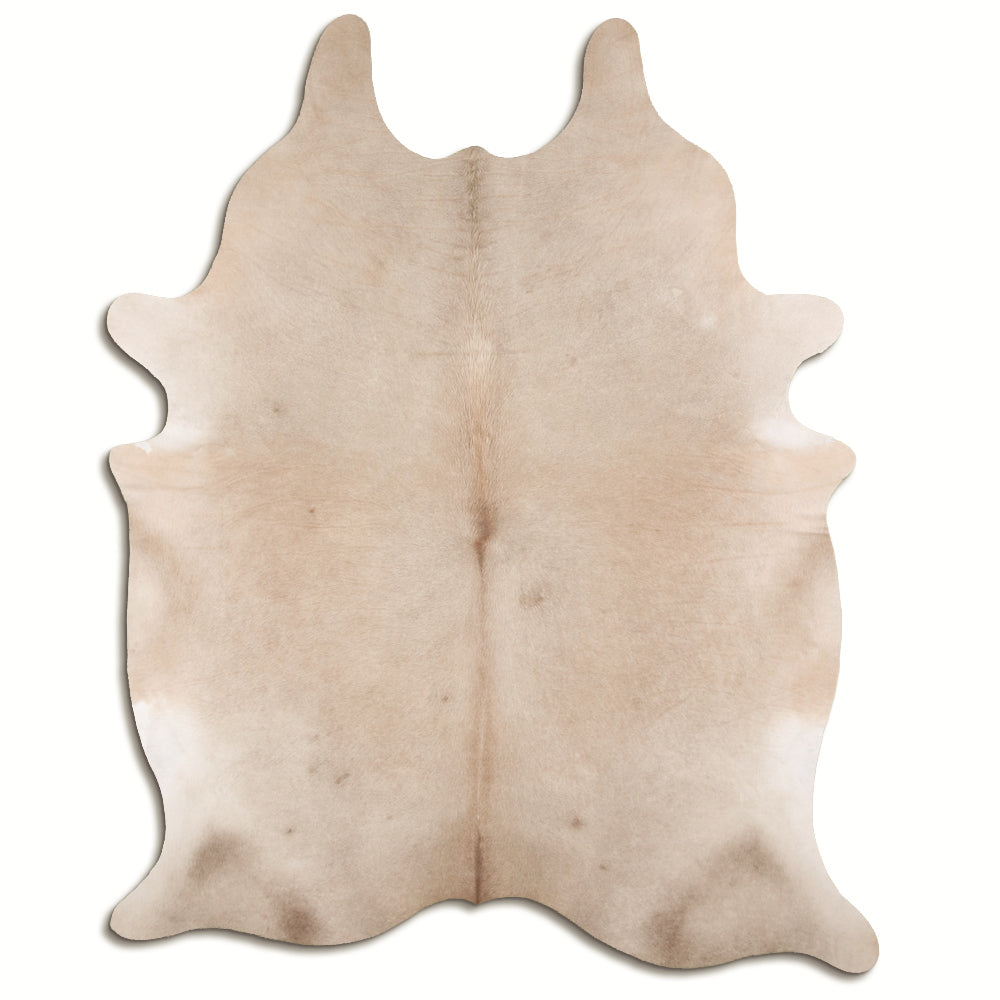 Light Champagne Real Cowhide