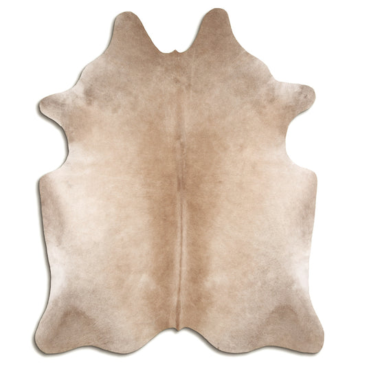 Light Champagne Real Cowhide