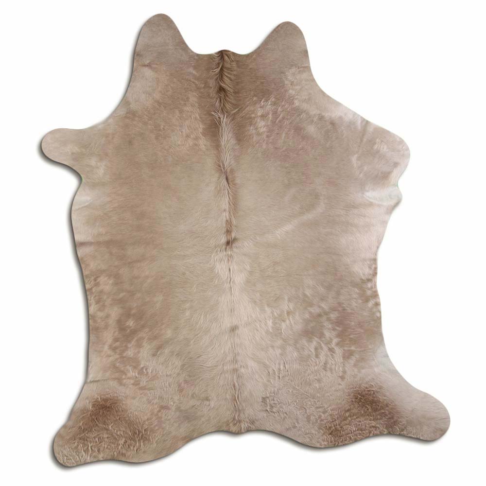 Light Champagne Real Cowhide