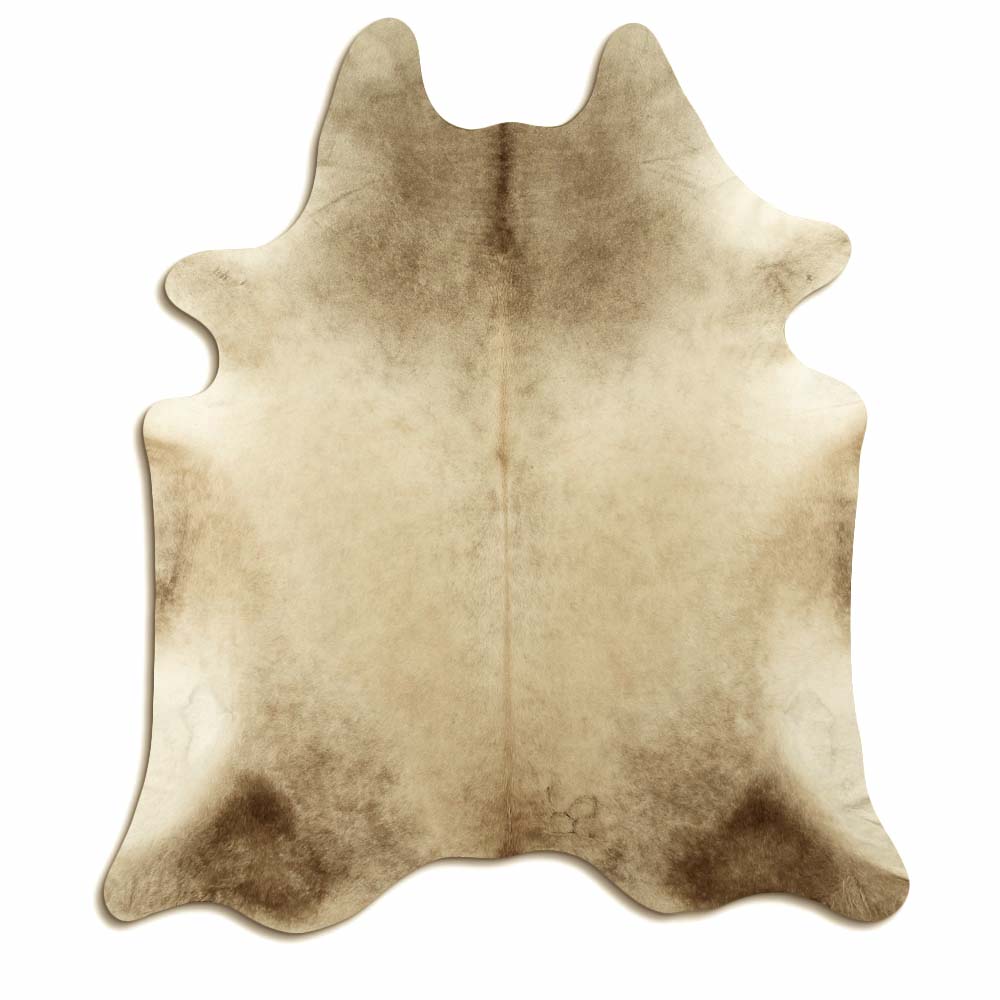 Light Champagne Real Cowhide