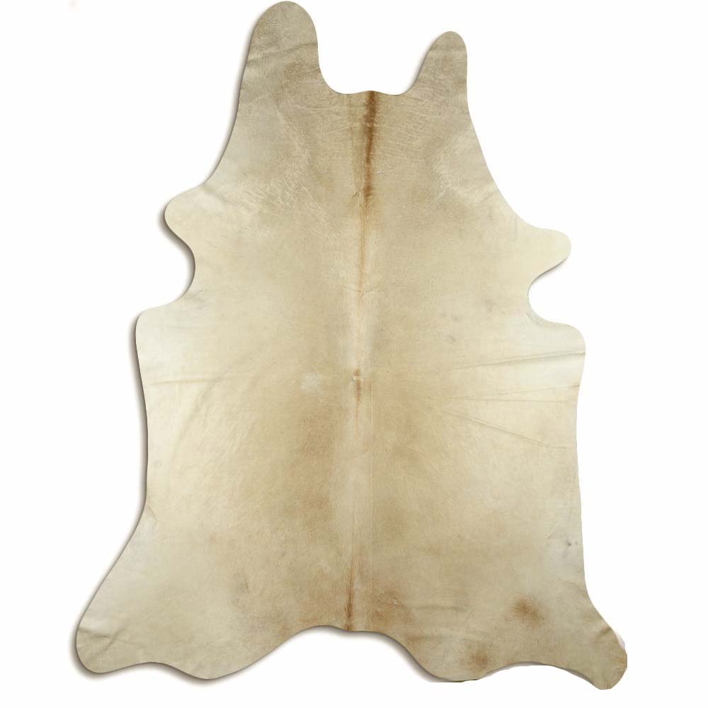 Light Champagne Real Cowhide