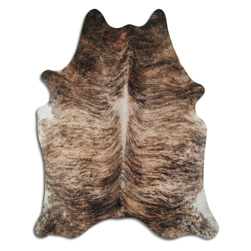 Beige Brindle Real Cowhide