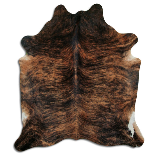 Beige Brindle Real Cowhide