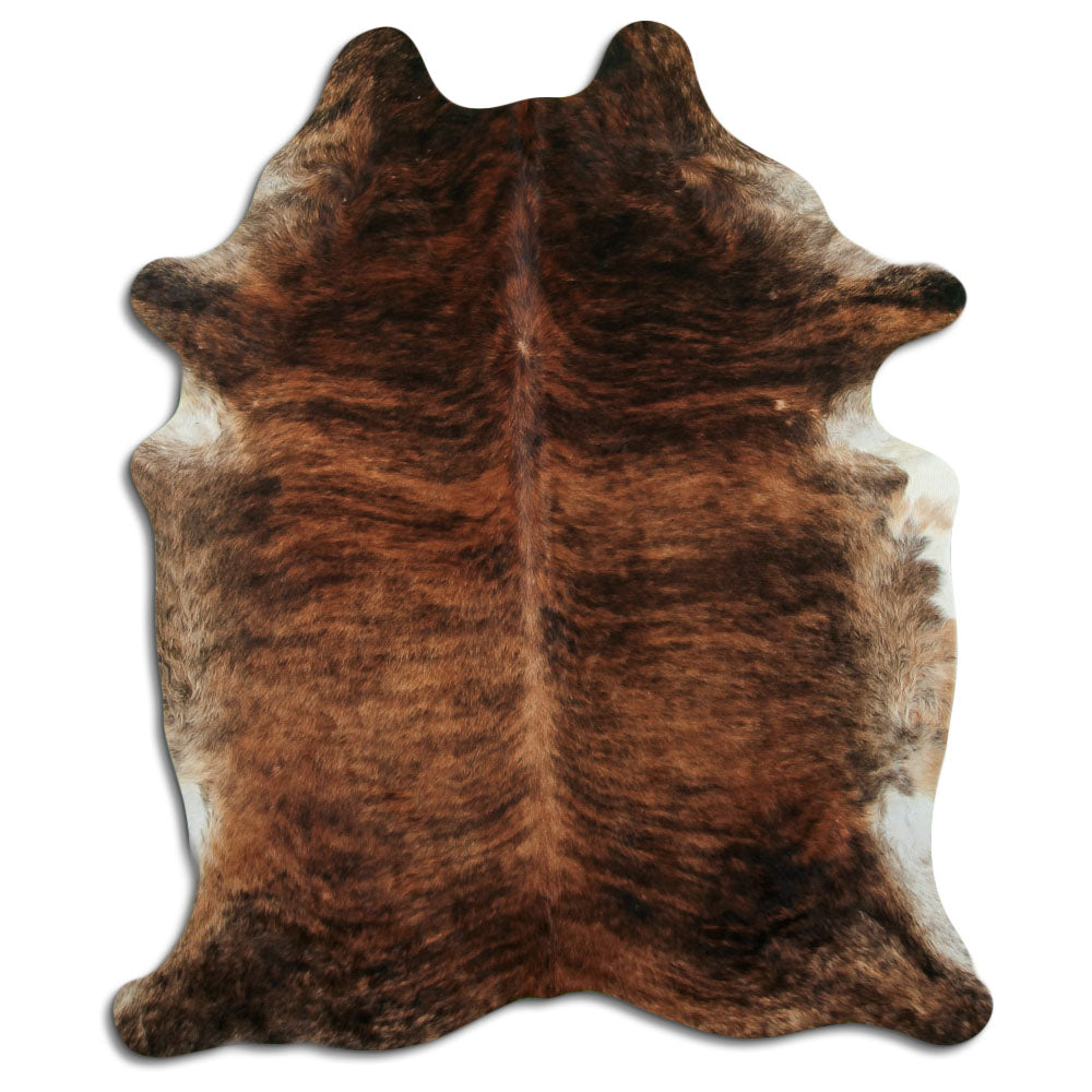 Beige Brindle Real Cowhide