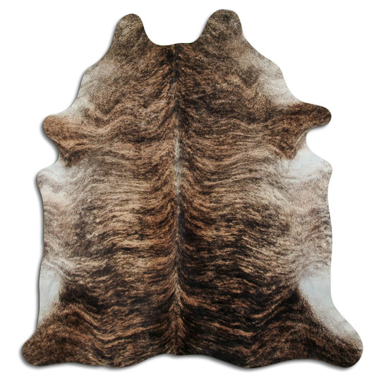 Beige Brindle Real Cowhide