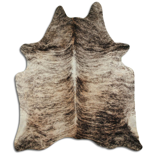 Beige Brindle Real Cowhide