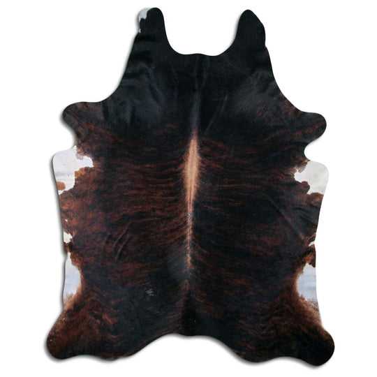 Dark Brindle Real Cowhide