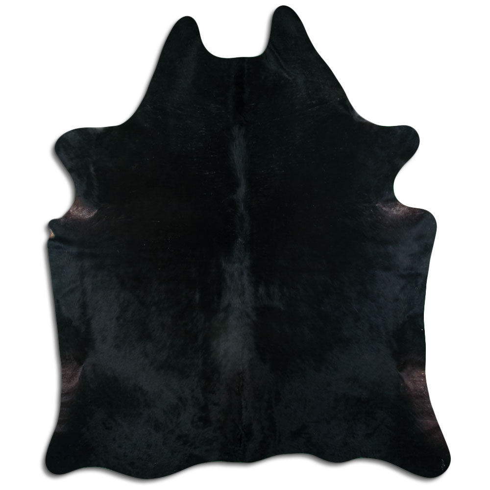 Black Real Cowhide