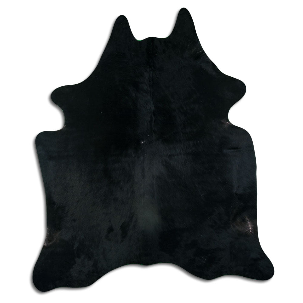 Black Real Cowhide