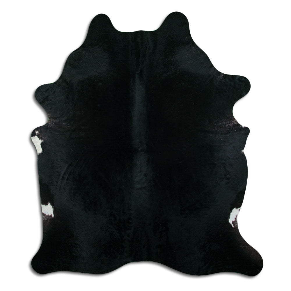 Black Real Cowhide