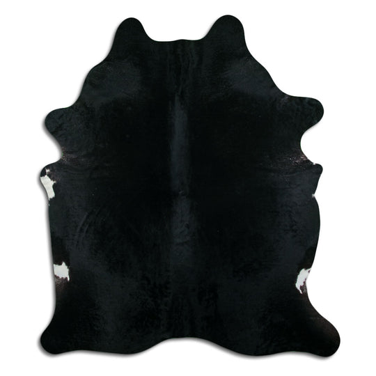 Black Real Cowhide