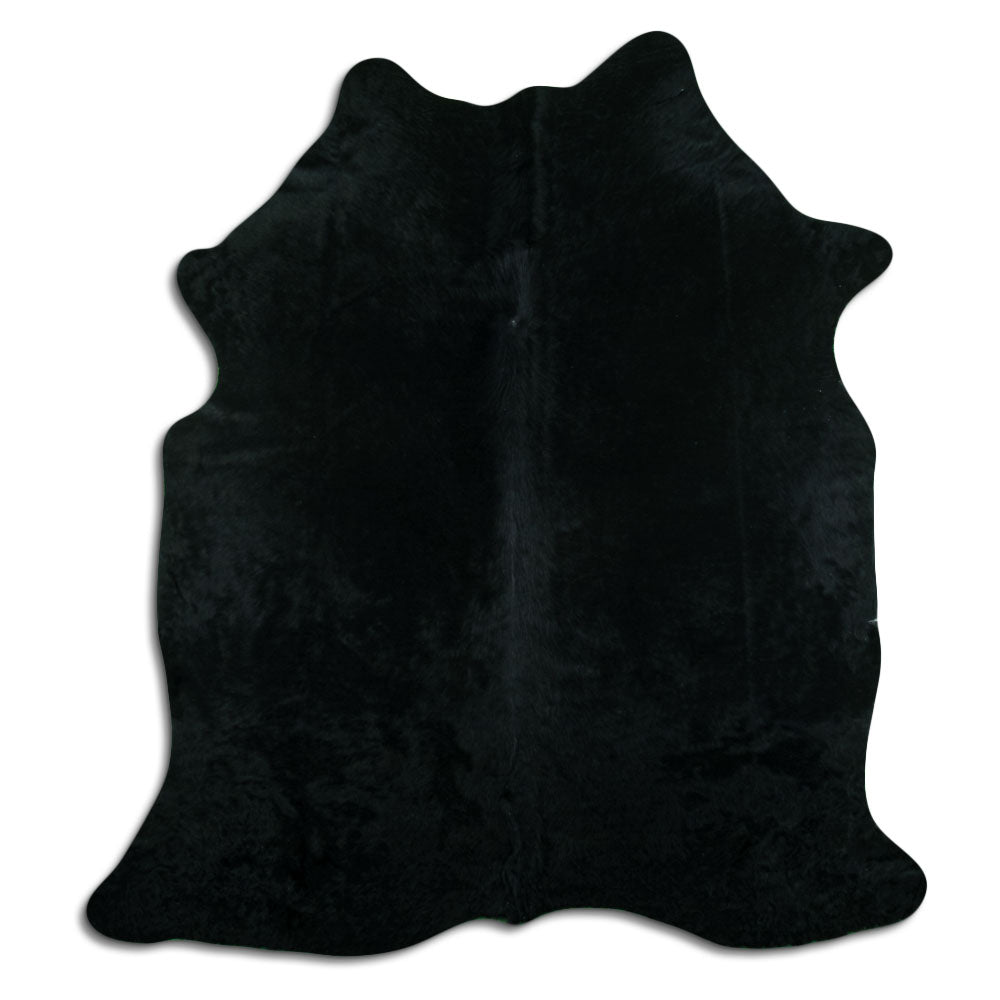 Black Real Cowhide