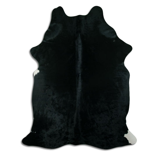 Black Real Cowhide