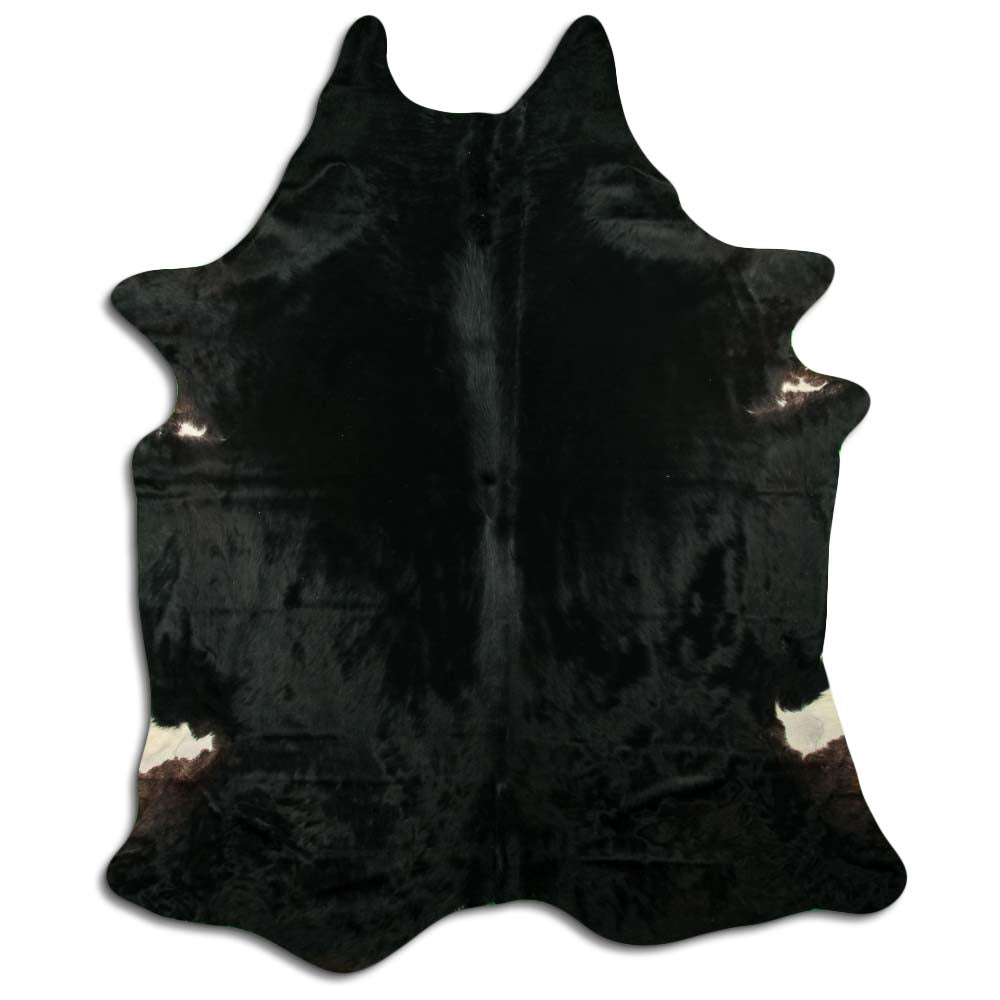 Black Real Cowhide