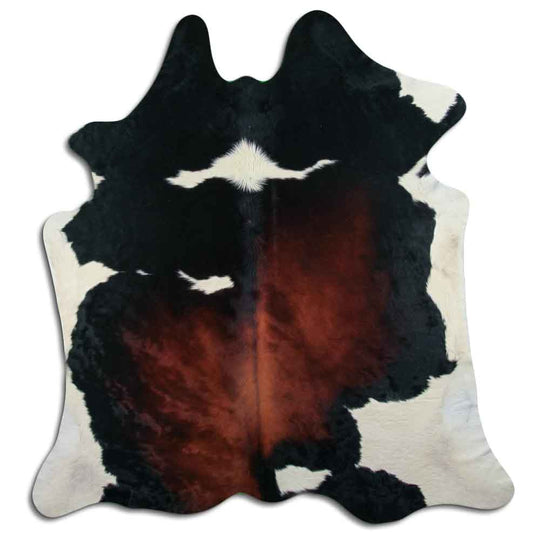 Light Tricolor Real Cowhide