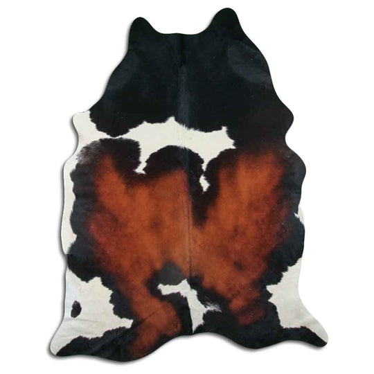 Light Tricolor Real Cowhide