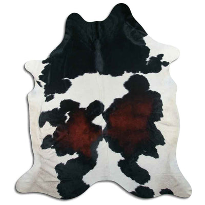 Light Tricolor Real Cowhide