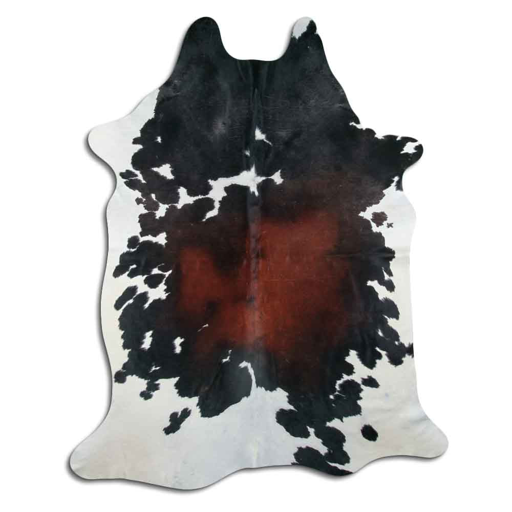 Light Tricolor Real Cowhide