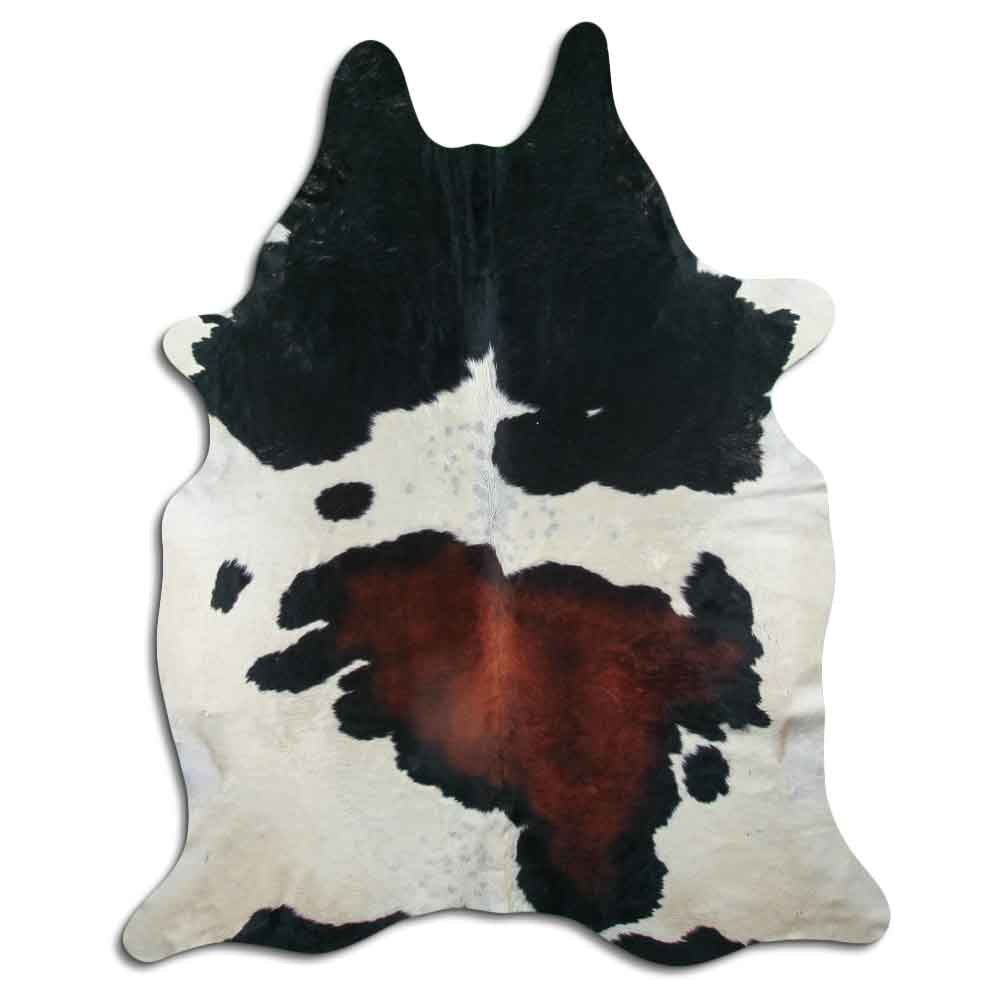 Light Tricolor Real Cowhide