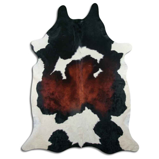 Light Tricolor Real Cowhide