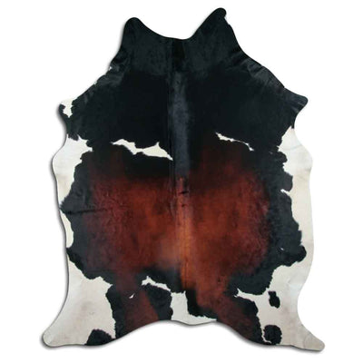 Light Tricolor Real Cowhide