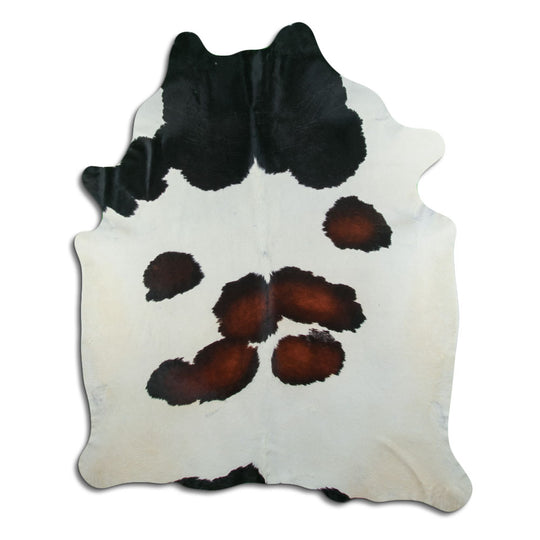 Tricolor Real Cowhide