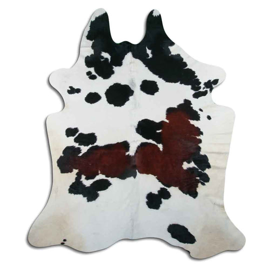 Light Tricolor Real Cowhide