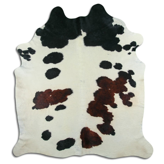 Tricolor Real Cowhide
