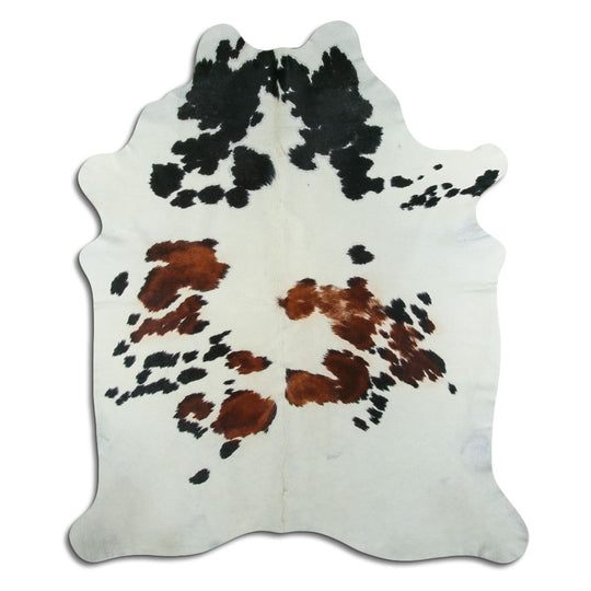 Tricolor Real Cowhide