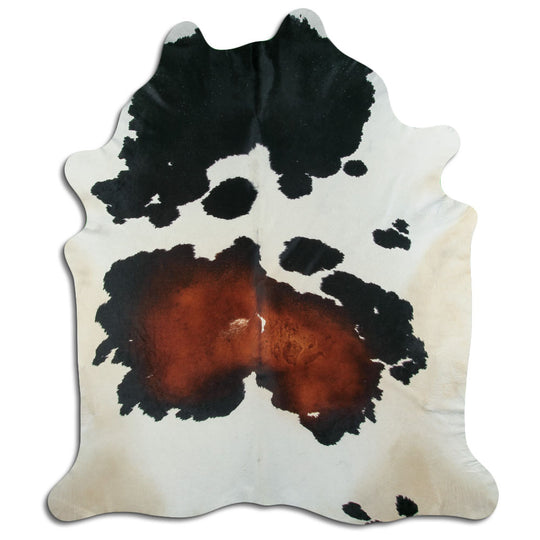 Tricolor Real Cowhide