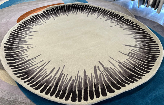 Beluga Tufted Design 65 Ivory Black