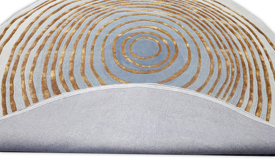 Beluga Tufted Design 50 Round Area Rug