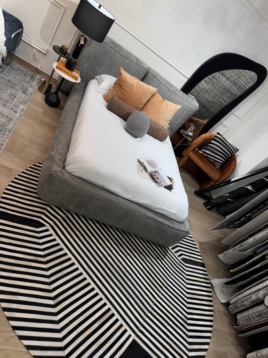 Patchwork Cowhide PCH352 Round
