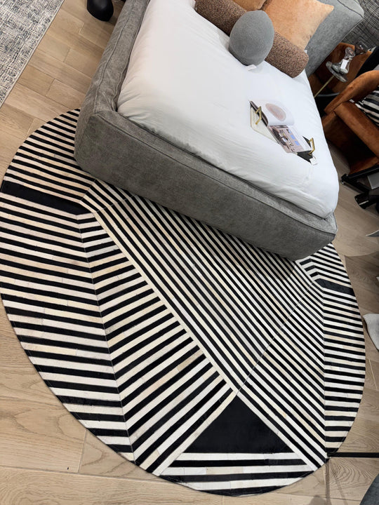 Patchwork Cowhide PCH352 Round