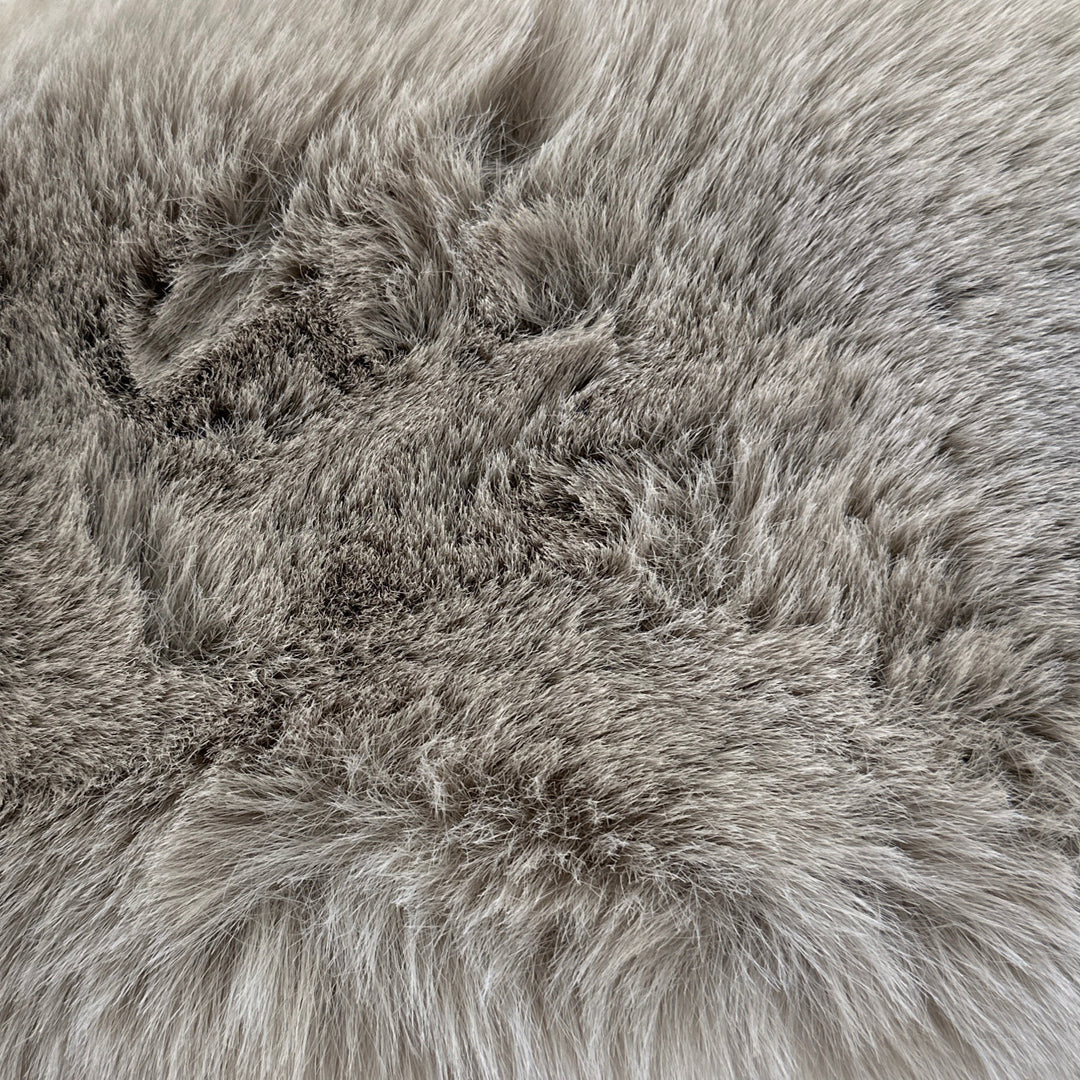 Chinchilla Feel Faux Fur Pillow