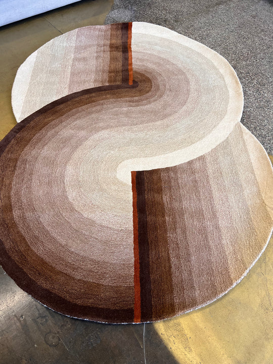 Beluga Tufted Design 62 Brown Multi