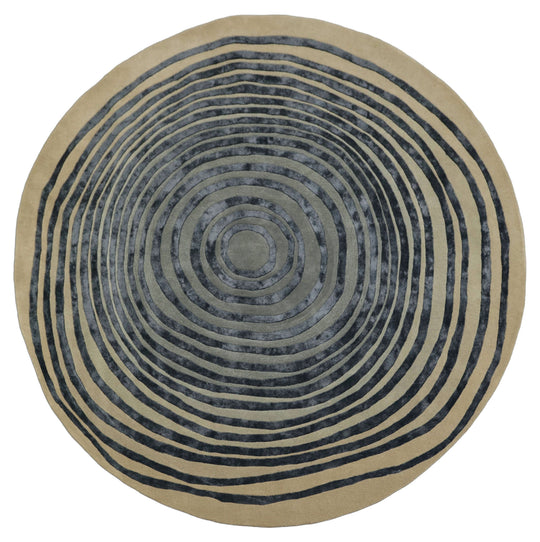 Beluga Tufted Design 50 Round Area Rug