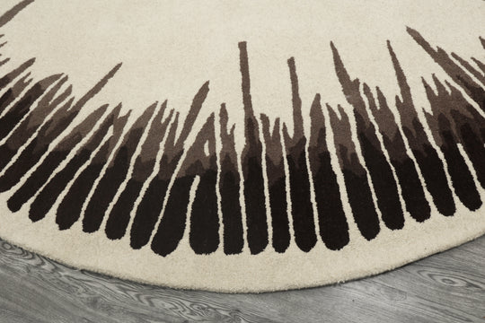 Beluga Tufted Design 65 Ivory Black