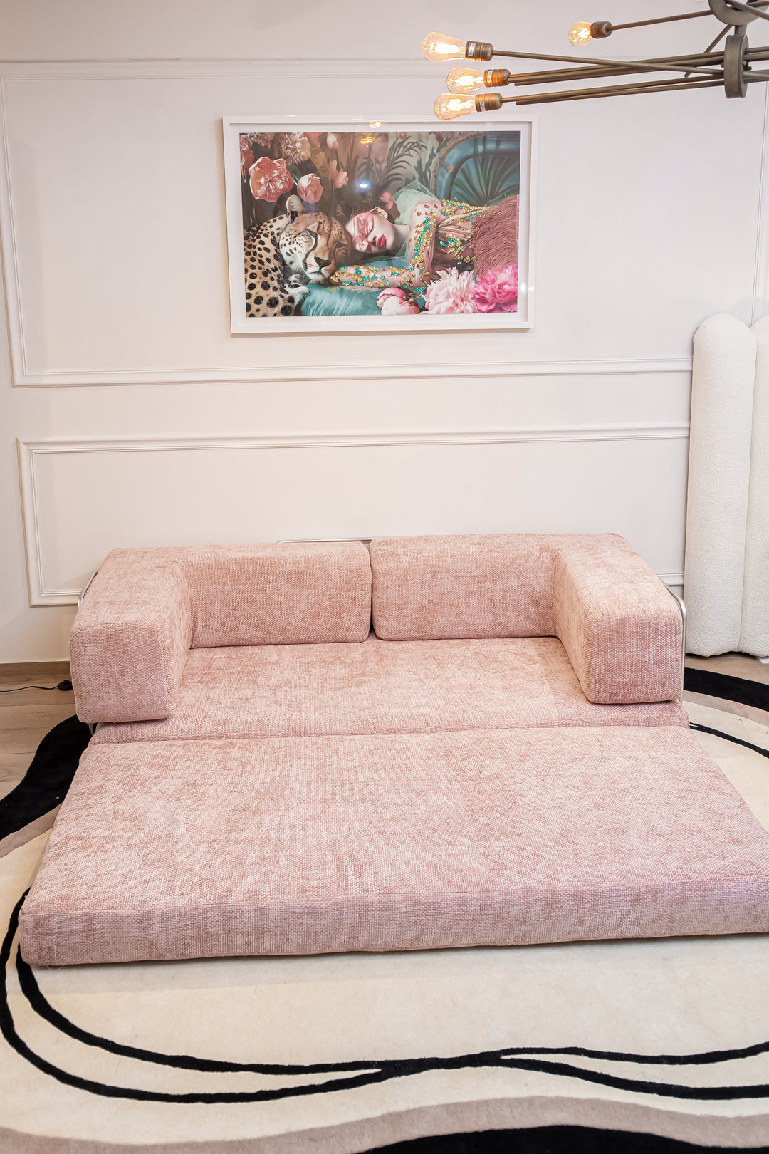 Beluga Tufted Design 57 Ivory Black