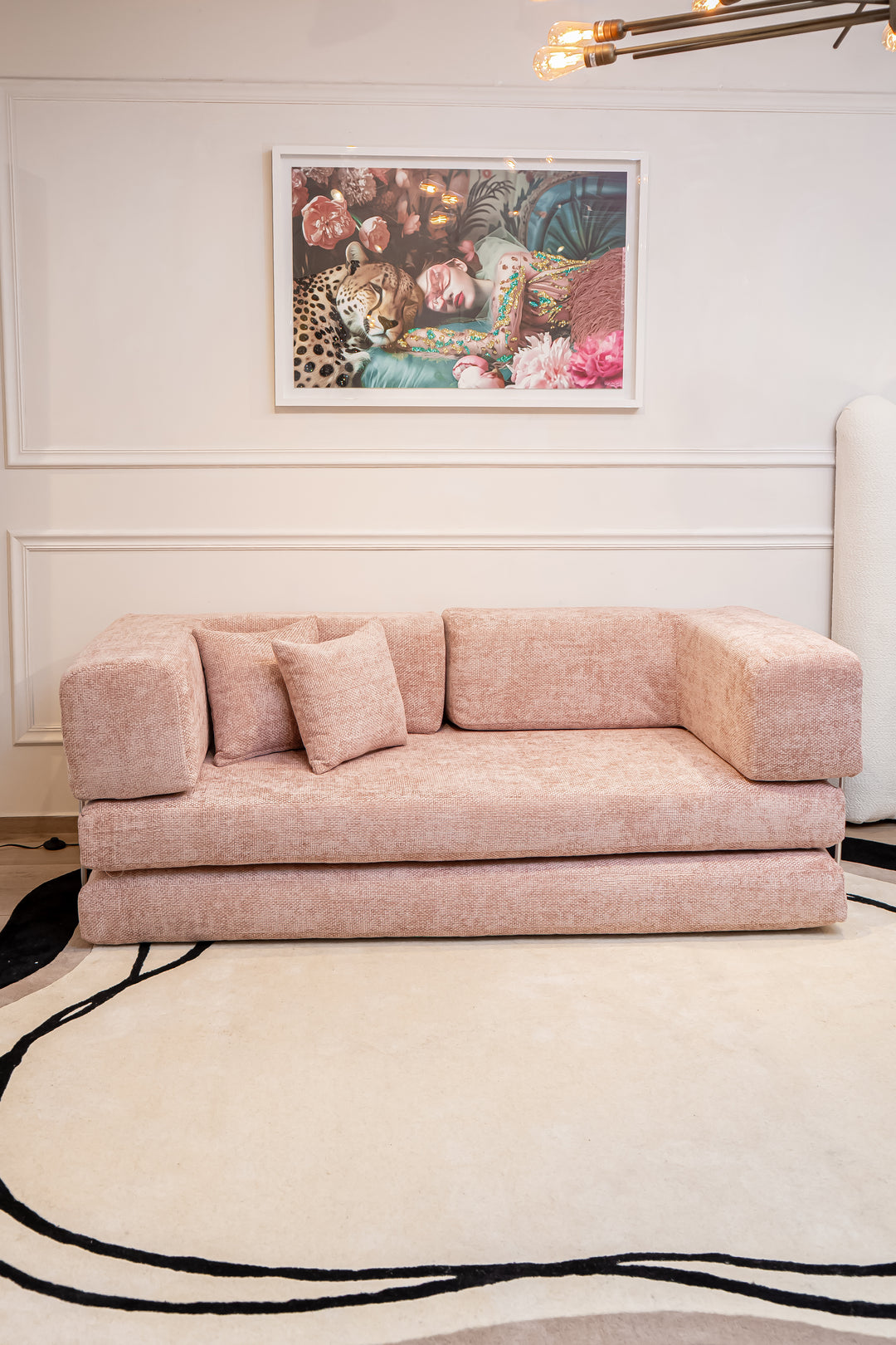 Beluga Tufted Design 57 Ivory Black