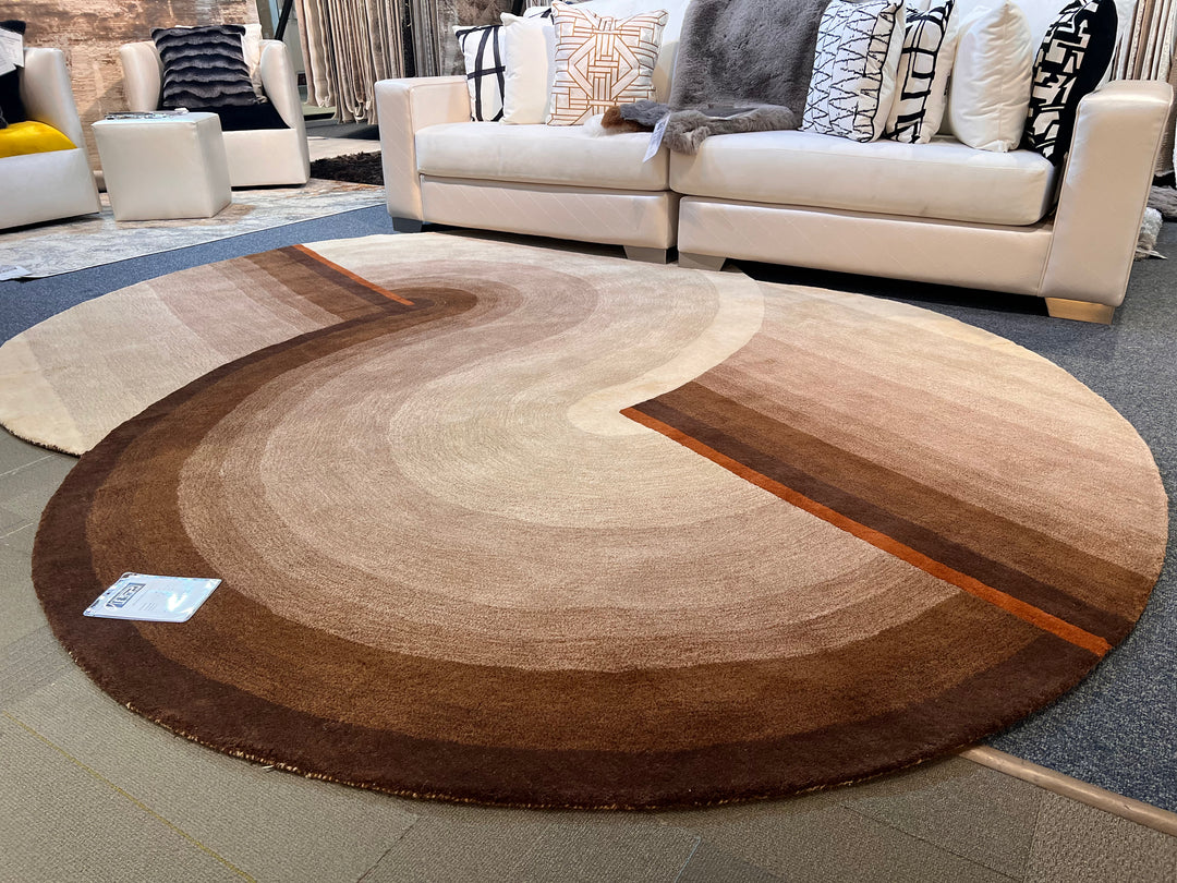 Beluga Tufted Design 62 Brown Multi