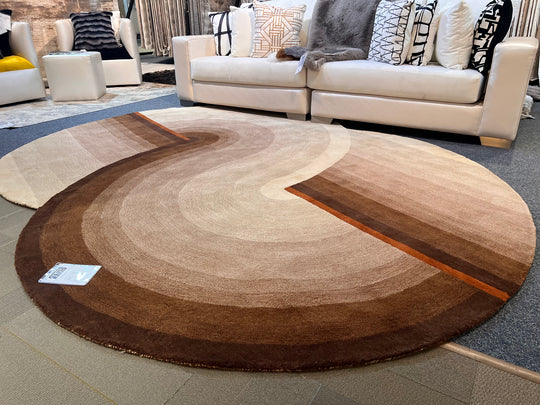 Beluga Tufted Design 62 Brown Multi