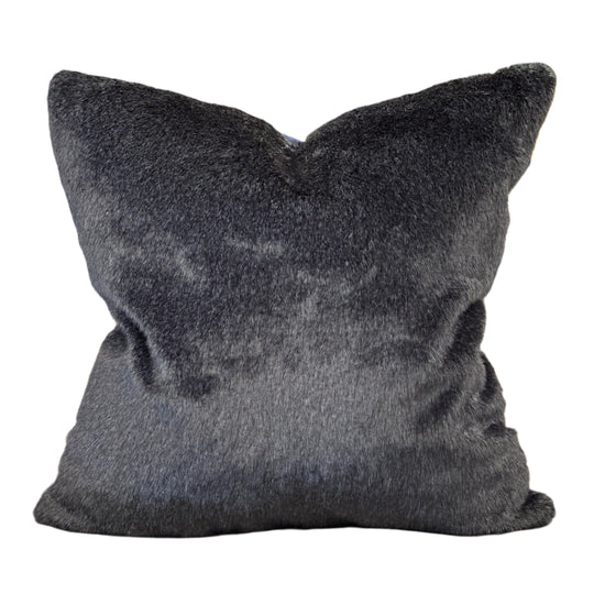 Faux Mink Pillow - MINKO 11 Black