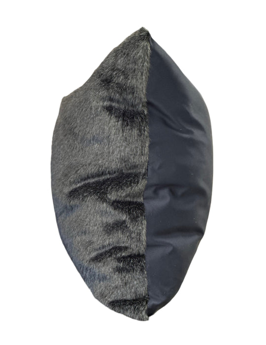 Faux Mink Pillow - MINKO 11 Black